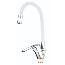 Змішувач для кухні Mixxus FANY 011 Nut Refl White без підведення MI6289