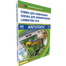Плівка для ламінації DA Antistatic А5 75 мкм глянцева Прозорий 100 шт 11201011106YA (10997)