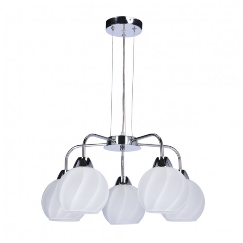 Люстра Candellux Larix 58x115 см Хром (35-23841) Люстра Candellux Larix 58x115 см Хром (35-23841)