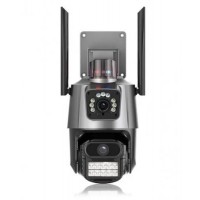 Камера відеоспостереження No Brand P11-QQ6 8MP WiFi Чорний (2390000022)