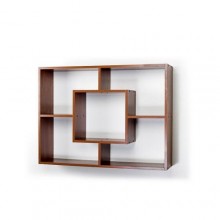 Полиця навісна Тиса Мебель П-7 Вишня оксфорд 695x220x930 мм