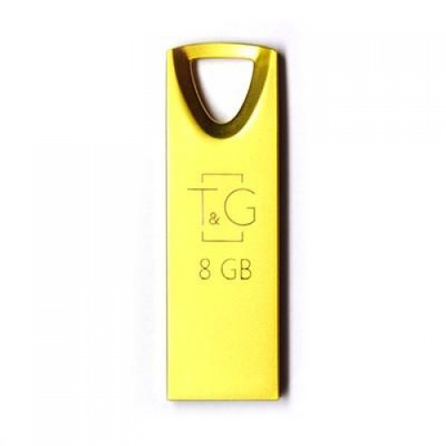 Флеш-накопичувач USB 8GB T&G 117 Metal Series Gold (TG117GD-8G) в інтернет супермаркеті PbayMarket!