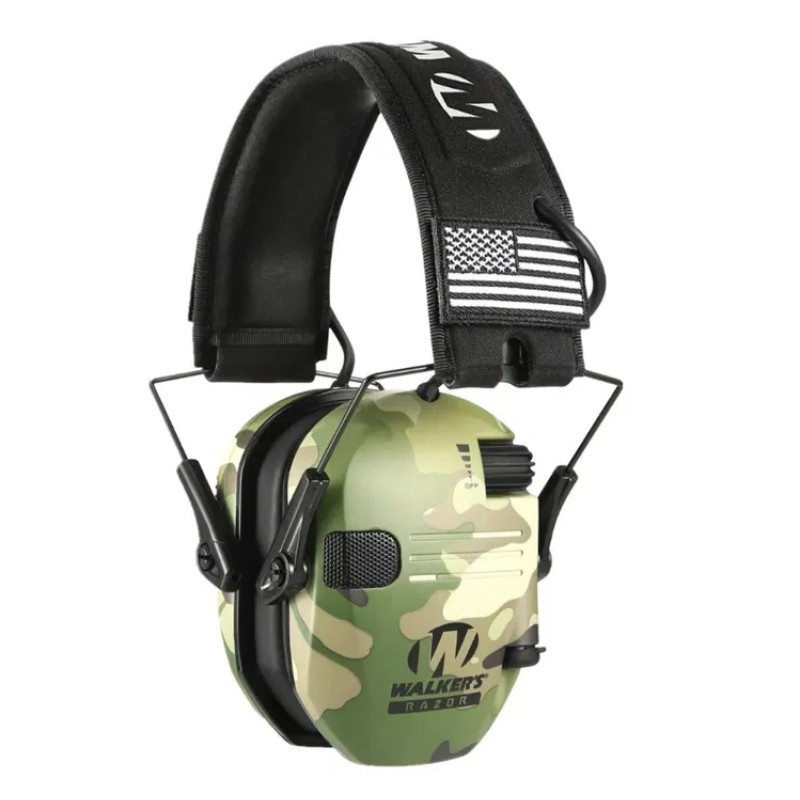 Тактичні навушники на шолом Walkers Razor та кріплення OPS Core Чебурашки Мультикам (2046556164)