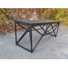 Журнальний, кавовий столик GoodsMetall у стилі Лофт 1200х400х450 ЖС777