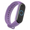 Ремінець Colored Strap для Xiaomi Mi Band 5/6 Violet