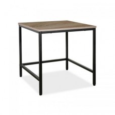 Кавовий журнальний столик у стилі Loft NS-709 630x600x550 мм Черный