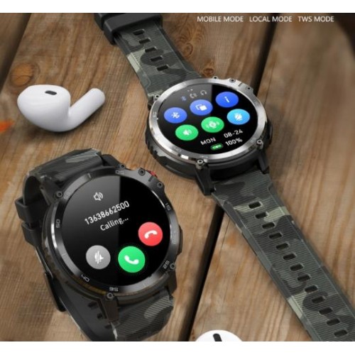 Розумний годинник Uwatch Spryt 1/4GB Чорний