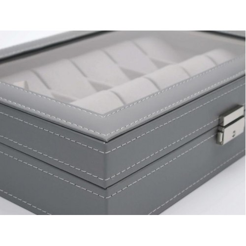 Шкатулка для зберігання годинників Craft 12PU.GR сірий Шкатулка для зберігання годинників Craft 12PU.GR сірий