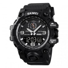 Годинник наручний чоловічий Skmei 1586 Чорний