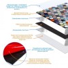 Самоклеюча алюмінієва плитка Sticker Wall 300х300х3 мм Різнокольоровий (SW-00001935)