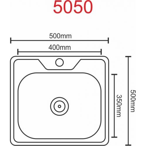 Миття кухонне з нержавіючої сталі Platinum 5050 ПОЛІРУВАННЯ 07 / 160 в інтернет супермаркеті PbayMarket!