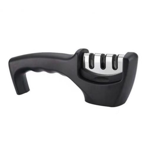 Точилка для ножів RIAS Sharpener з трьома видами заточування Black (3_03119) Точилка для ножів RIAS Sharpener з трьома видами заточування Black (3_03119)