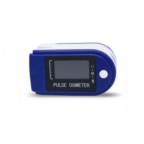 Пульсоксиметр LK 87 ASLT Кольоровий дисплей OLED Синій