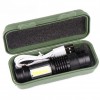 Ліхтар міні ручний акумуляторний кишеньковий Police BL-525 XPE+COB microUSB з zoom Зарядний кабель (5389)