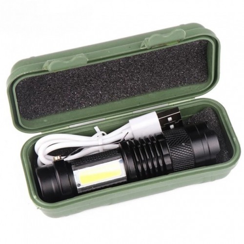 Ліхтар міні ручний акумуляторний кишеньковий Police BL-525 XPE+COB microUSB з zoom Зарядний кабель (5389) Ліхтар міні ручний акумуляторний кишеньковий Police BL-525 XPE+COB microUSB з zoom Зарядний кабель (5389)