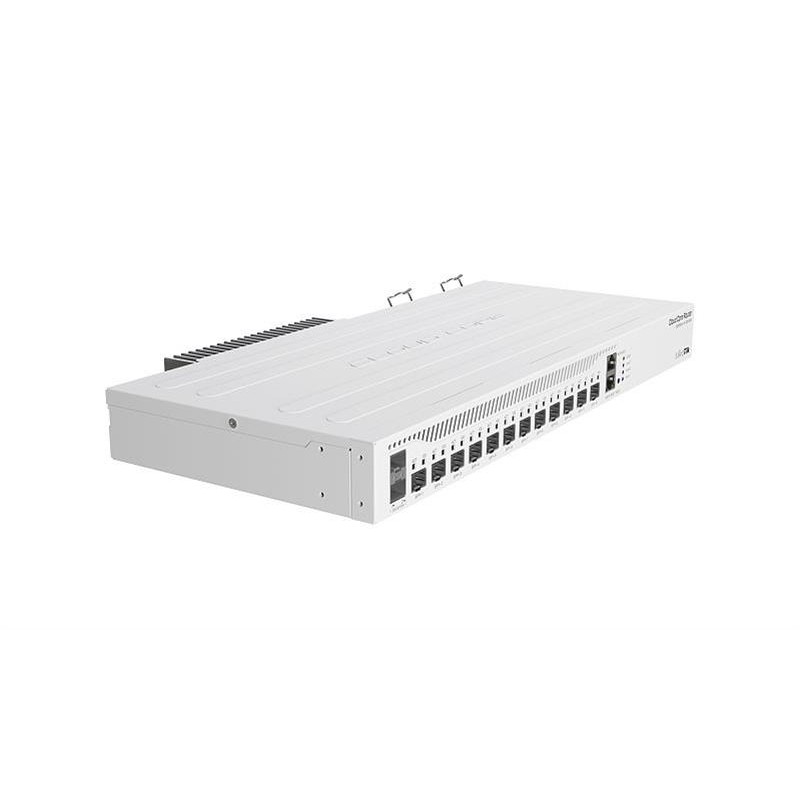 Маршрутизатор MikroTik CCR2004-1G-12S+2XS (1хGE, 12xGE SFP+, 2x25GE SFP28, L6)