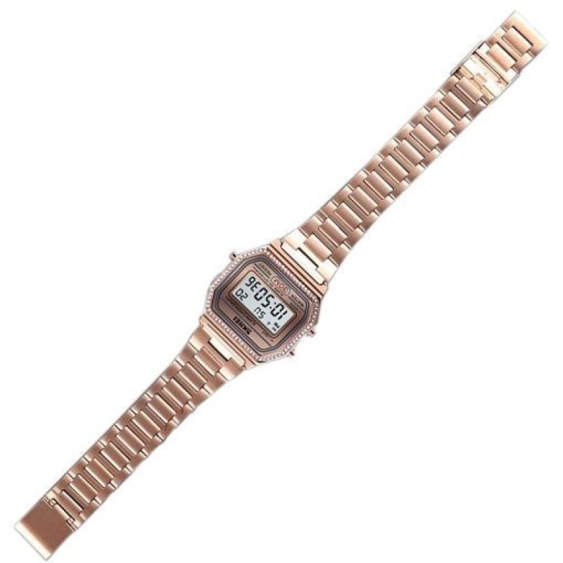 Жіночий наручний годинник Skmei Lolita 1474 Рожеве золото