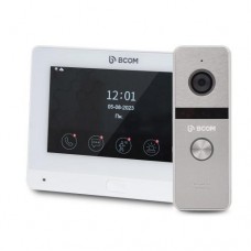 Комплект Wi-Fi відеодомофонa 7 BCOM BD-760FHD/T White та BT-400FHD Silver