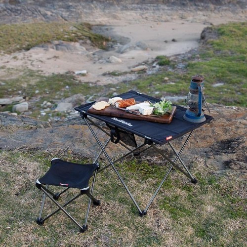 Стіл розкладний Naturehike NH20JJ020 1680D Oxford Чорний L (2396642258)