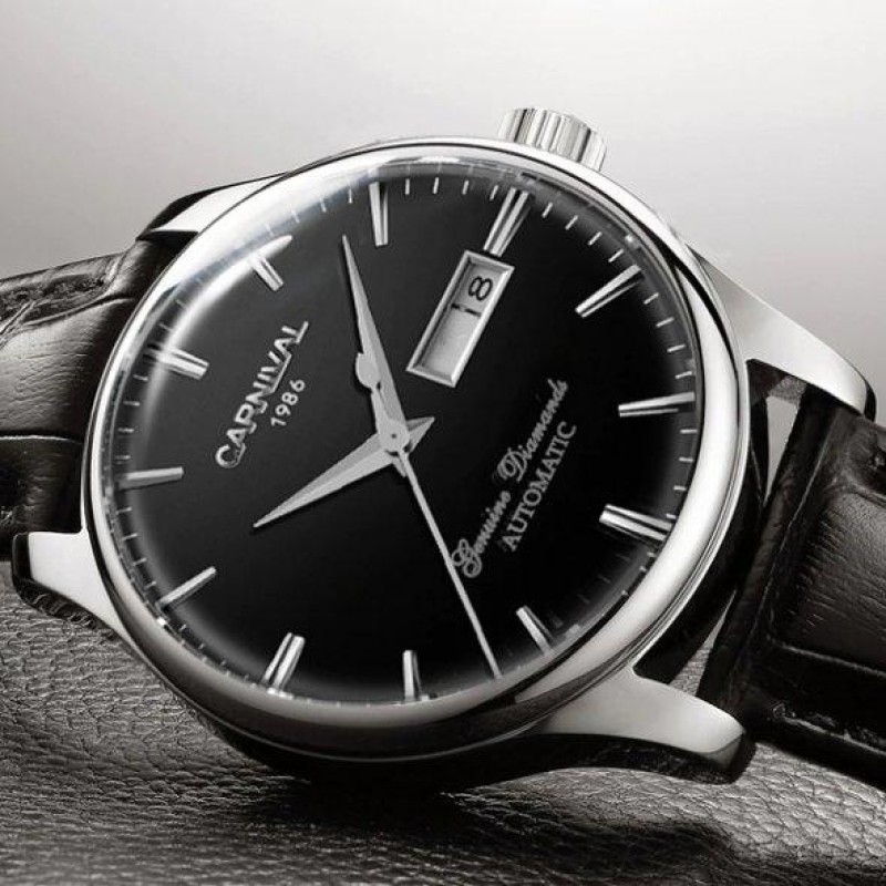 Годинник наручний Carnival Flagman Black