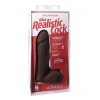 Фалоімітатор чорний на присосці Doc Johnson The Realistic Cock 6 inch Black ULTRASKYN (SO2790) в інтернет супермаркеті PbayMarket!