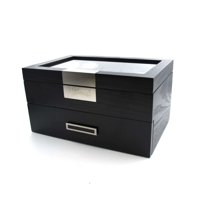 Шкатулка для зберігання годинників Salvadore WB/2350/20.BL.PU Чорний