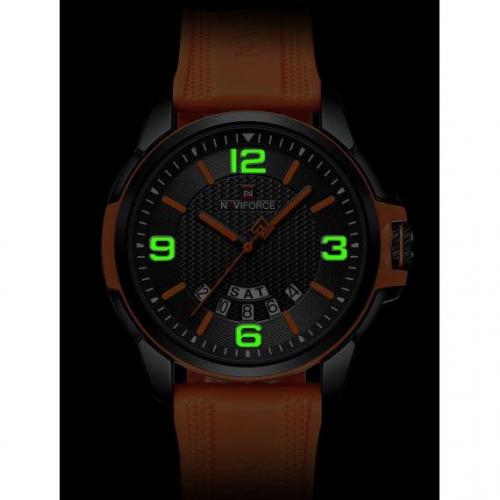 Наручний годинник чоловічий NaviForce Young Orange Чорний (2626143813) Наручний годинник чоловічий NaviForce Young Orange Чорний (2626143813)