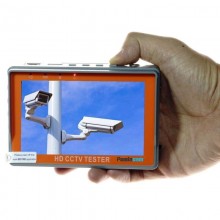 Відеотестер - портативний монітор для налаштування відеокамер Pomiacam IV5, AHD TVI CVI CVBS 8 Мп (100126)