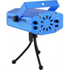 Лазерний проектор з треногою RIAS HJ06 6в1 Blue (3_00920)
