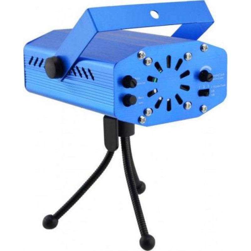 Лазерний проектор з треногою RIAS HJ06 6в1 Blue (3_00920)