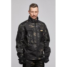 Куртка військова чоловіча Family Story Ріп-стоп XL Чорний Мультикам (2386358s5)