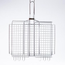 Решітка для гриля та барбекю TS Kitchen Grill глибока 42*31 см (HP458RESH)