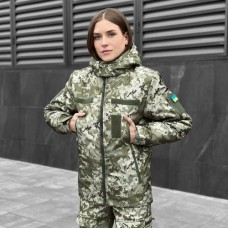 Жіноча тактична куртка Pobedov Motive Military 348940 XXXL Піксель (00000005788)