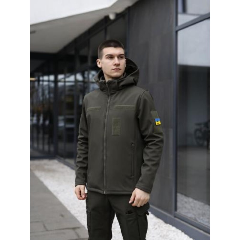 Чоловіча тактична куртка Pobedov Shadow V2 383578 XL Хакі (00000007124)