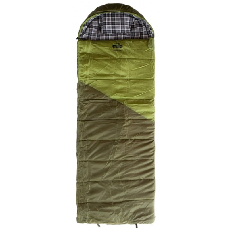Спальний мішок лівий Tramp Kingwood Long 230/100 UTRS-053L-L Dark-olive/grey