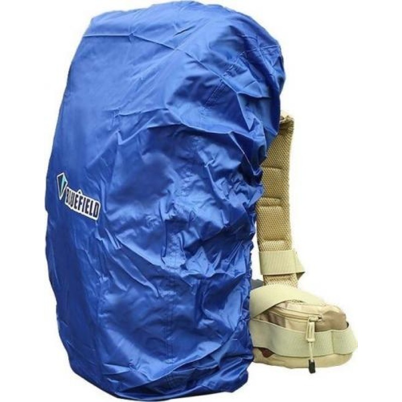 Чохол накидка для рюкзака Рейнкавер Дощовик Mirrow L 55-80 л Синій (77950659)