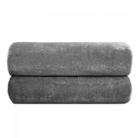 Плед ковдра з підігрівом Lesko QNS-PT 180*150 см Сірий (10427-53786)