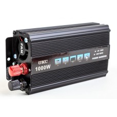 Перетворювач струму автомобільний UKC SSk1000W USB DC/AC Чорний CPK 1973