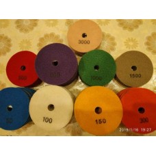 Алмазні гнучкі полірувальні шліфувальні круги 100 мм Черепашки