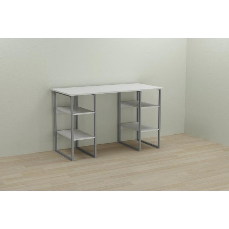 Комп'ютерний стіл Ferrum-decor Карен 75x120x70 сірий ДСП Біле 16мм