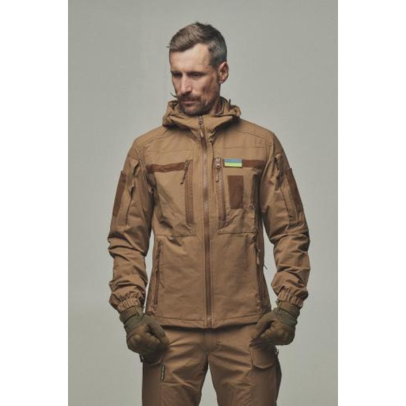 Куртка тактична чоловіча Family Story 4Wstretch XL Койот (hub_12djpu)