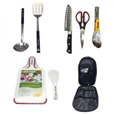 Набір посуду туристичний RIAS для кемпінгу 7 предметів