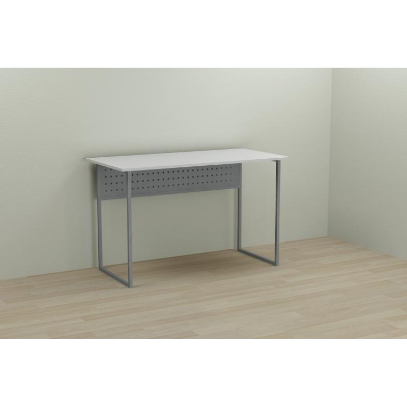 Комп'ютерний стіл Ferrum-decor Майк 75x100x60 сірий ДСП Біле 16мм