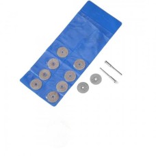 Набір дисків алмазних 16 мм 10 шт тримач для гравера бормашинки дремел S-Body Technology