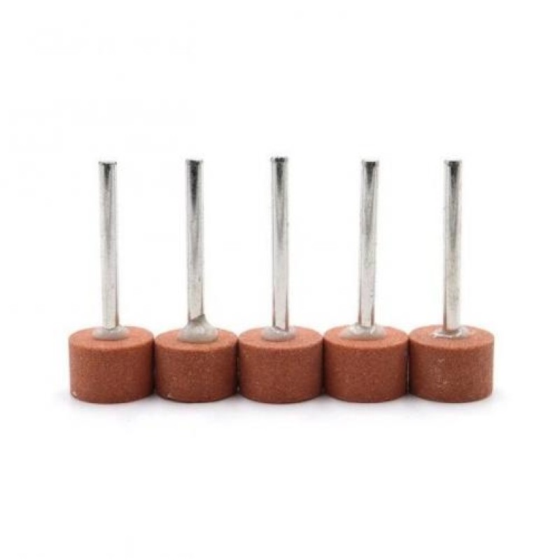 Набір камнів 5 шт циліндр для гравера бормашинки Dremel
