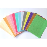 Набір корейського фетру Pugovichok Пастель 15 кольорів (hub_rqcy87032)