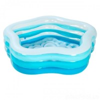 Дитячий надувний басейн Intex 56495 «Морська зірка» Blue, 183 х 180 х 53 см