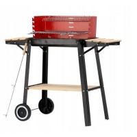 Гриль GardenLine BBQ5283 Чорно-червоний