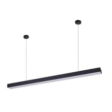 Світильник лінійний Lightwell LW-LINE-45W-B 3000K 150x10x5.5 см Чорний (303149)