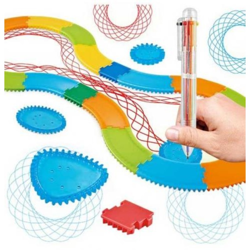 Набір для творчості SUNROZ ART GAME Art Designer дитячий спірограф (SUN2253)